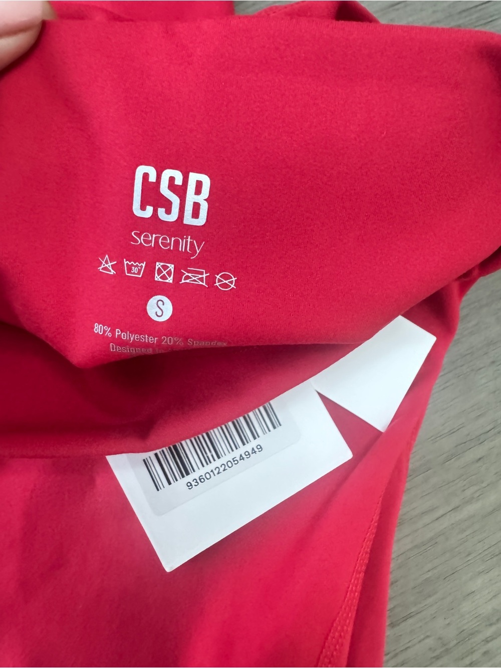 CSB Serenity Leggings - Chili. NWT. Size S. CSB Serenity - Picture 2 of 6